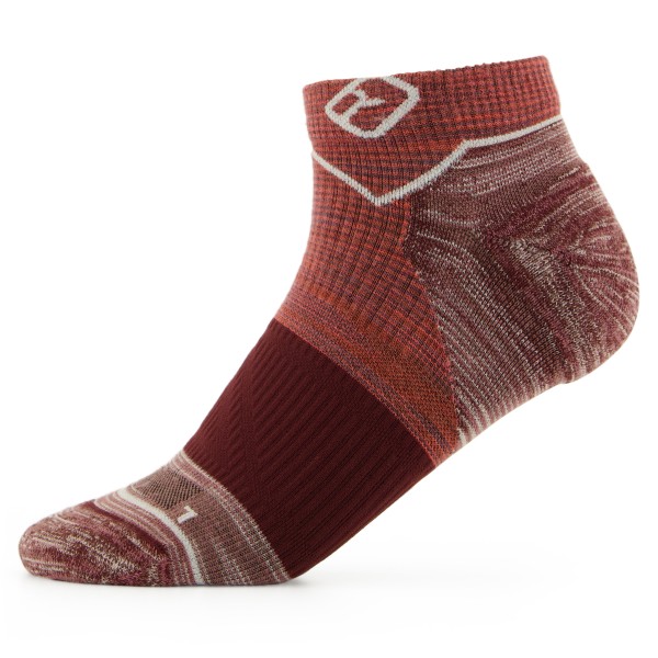 Ortovox - Women's Alpine Low Socks - Merinosocken Gr 39-41 rot/braun von Ortovox