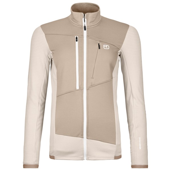 Ortovox - Women's Fleece Grid Jacket - Fleecejacke Gr L beige Ortovox - Women's Fleece Grid Jacket - Fleecejacke Gr L beige von Ortovox