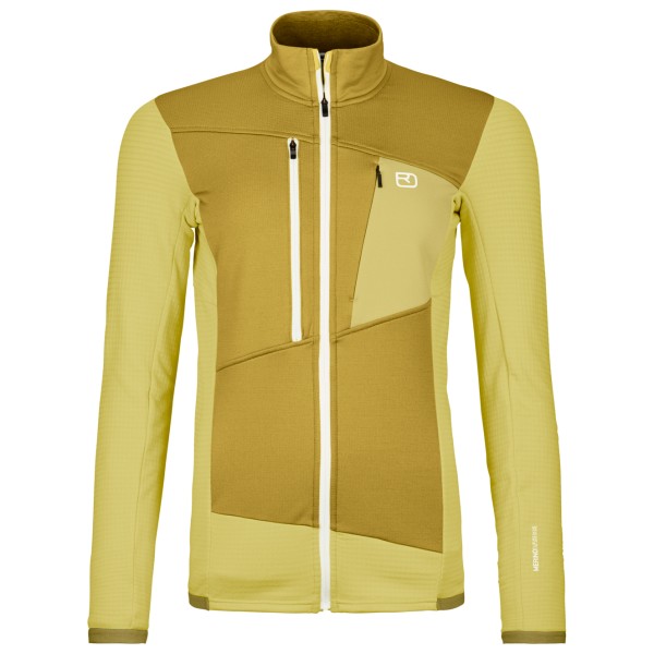 Ortovox - Women's Fleece Grid Jacket - Fleecejacke Gr XL gelb von Ortovox