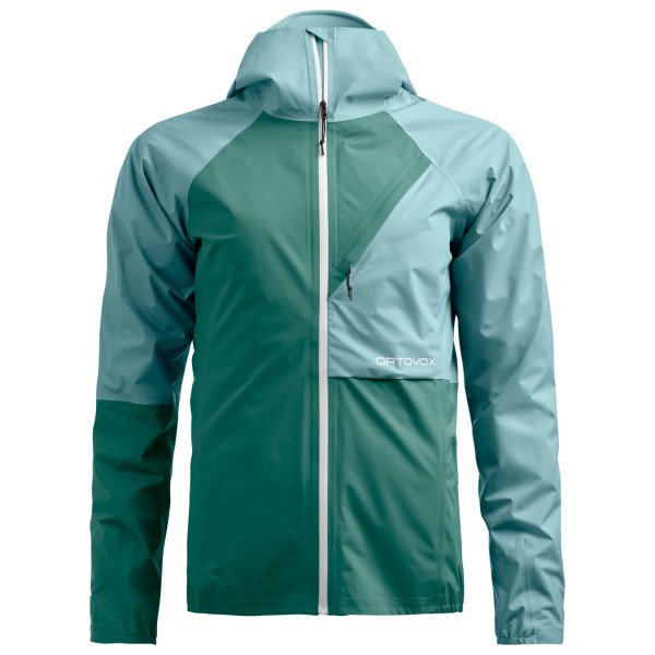 Ortovox - Women's Piz Selva 2.5L Jacket - Regenjacke Gr S türkis Ortovox - Women's Piz Selva 2.5L Jacket - Regenjacke Gr S türkis von Ortovox