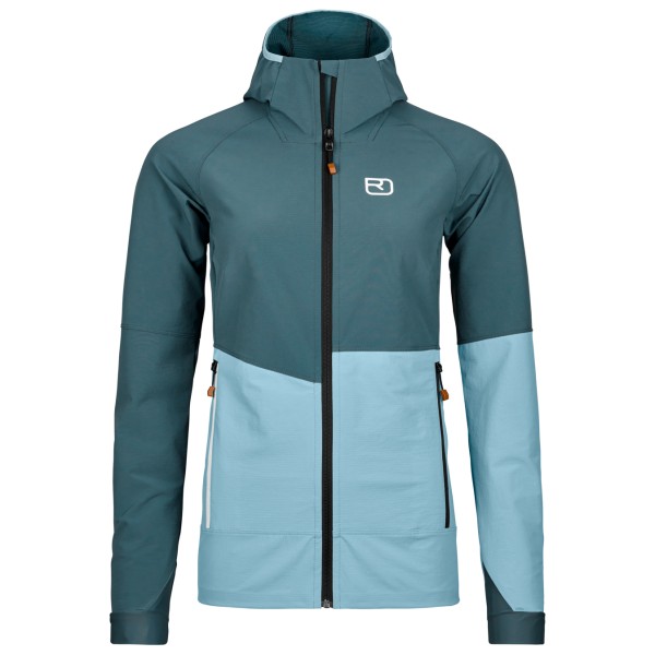 Ortovox - Women's Punta Berrino Hooded Jacket - Softshelljacke Gr M türkis/blau Ortovox - Women's Punta Berrino Hooded Jacket - Softshelljacke Gr M türkis/blau von Ortovox