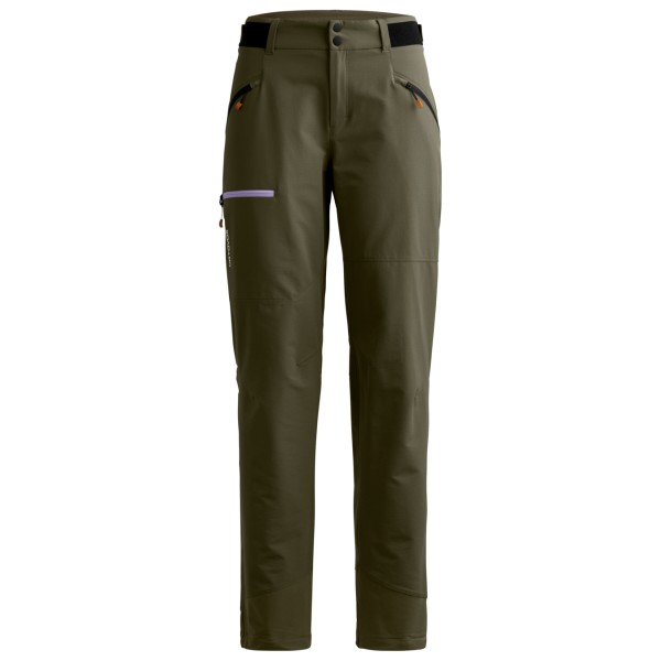 Ortovox - Women's Seceda Softshell Pants - Softshellhose Gr M - Regular oliv Ortovox - Women's Seceda Softshell Pants - Softshellhose Gr M - Regular oliv von Ortovox