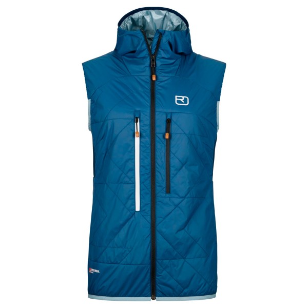 Ortovox - Women's Swisswool Piz Boè Vest - Wollweste Gr M blau von Ortovox