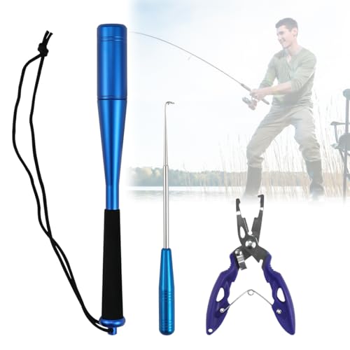Angelhaken entfernen 24.5cm Fischbetäuber Mit Angelzange, Angelzubehör Fisch Totschläger Mit Fishing Hakenlöser, Fishing Multi-Angelzange Für Anfänger Outdoor Karpfen Forellenangeln Angelhaken entfernen 24.5cm Fischbetäuber Mit Angelzange, Angelzubehör Fisch Totschläger Mit Fishing Hakenlöser, Fishing Multi-Angelzange Für Anfänger Outdoor Karpfen Forellenangeln von Ortviai