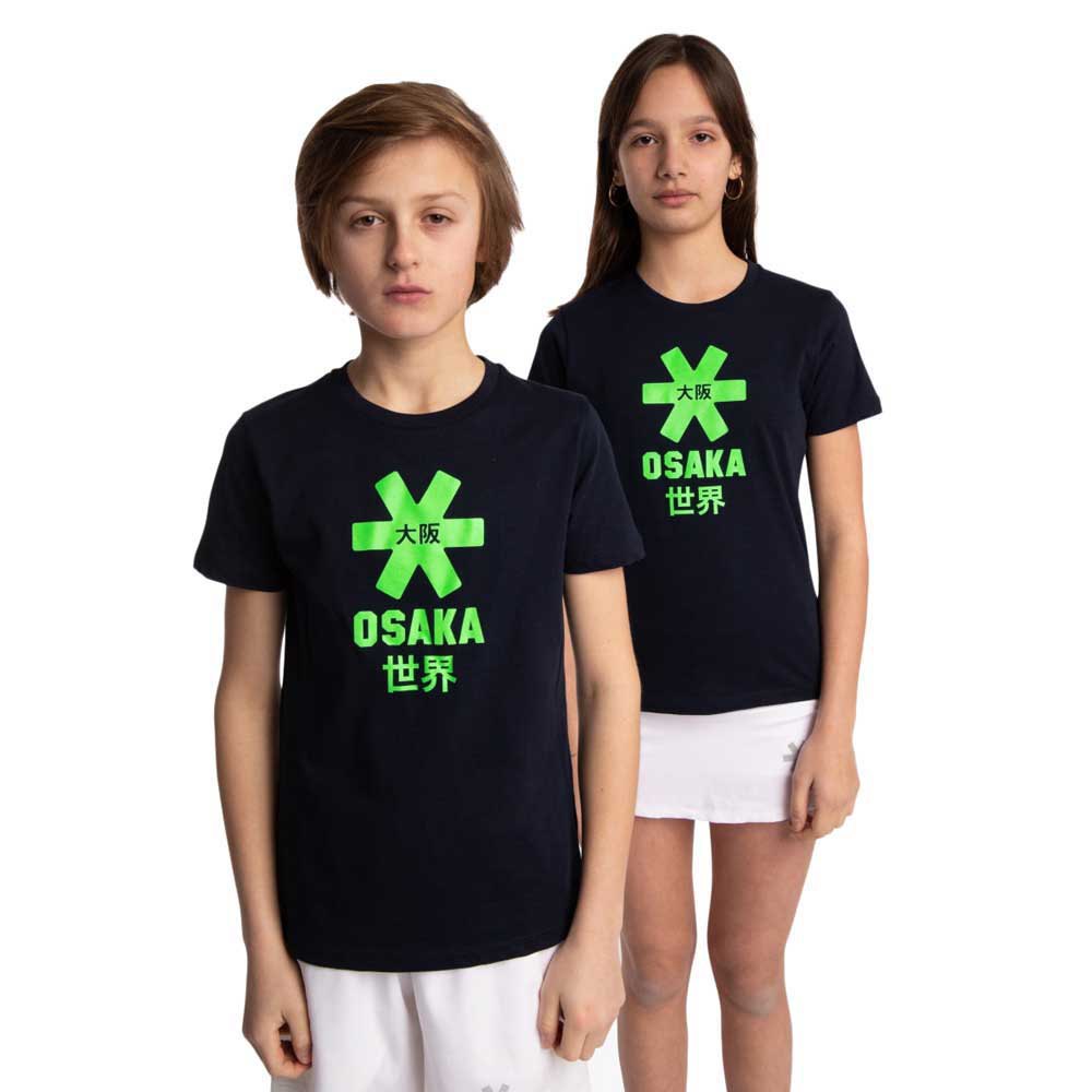 Osaka Green Star Short Sleeve T-shirt Blau 5-6 Years Junge von Osaka