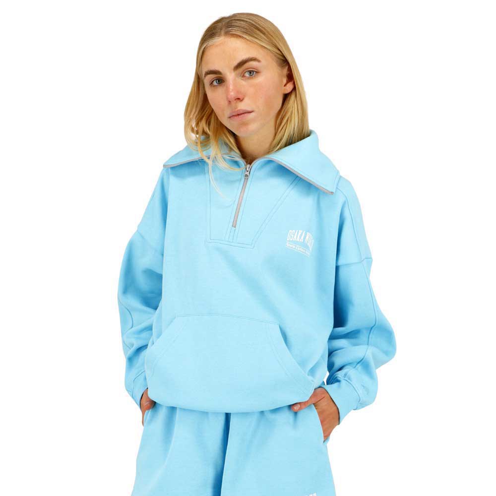 Osaka Half Zip Sweatshirt Blau XL Frau Osaka Half Zip Sweatshirt Blau XL Frau von Osaka
