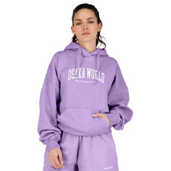 Osaka Hoodie Lila 2XS Frau von Osaka