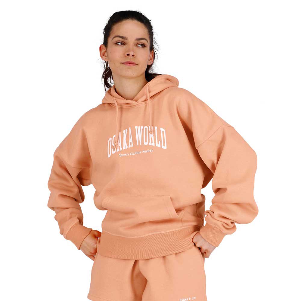 Osaka Hoodie Orange 2XS Frau von Osaka