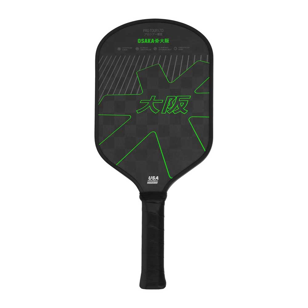 Osaka Pro Tour Ltd Pickleball Paddle Schwarz Osaka Pro Tour Ltd Pickleball Paddle Schwarz von Osaka