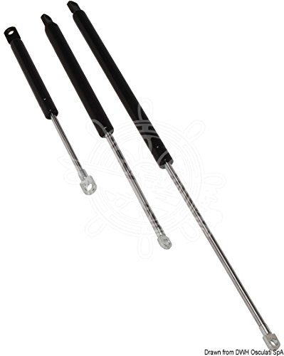 Osculati Gasdruckfeder aus VA-Stahl, poliert 950 mm 70 kg Osculati Gasdruckfeder aus VA-Stahl, poliert 950 mm 70 kg von OSCULATI