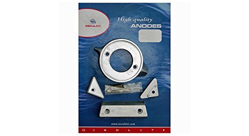 Osculati Anoden-Set VOLVO 290 - erhältlich als Zink-, Aluminium- oder Magnesium-Anode, Material:Zink Osculati Anoden-Set VOLVO 290 - erhältlich als Zink-, Aluminium- oder Magnesium-Anode, Material:Zink von OSCULATI