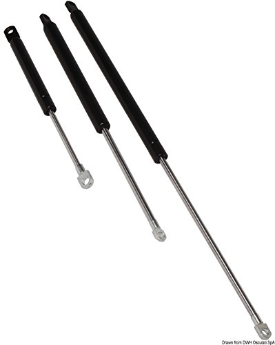 Osculati Gasdruckfeder aus VA-Stahl, poliert 600 mm 28 kg Osculati Gasdruckfeder aus VA-Stahl, poliert 600 mm 28 kg von Osculati