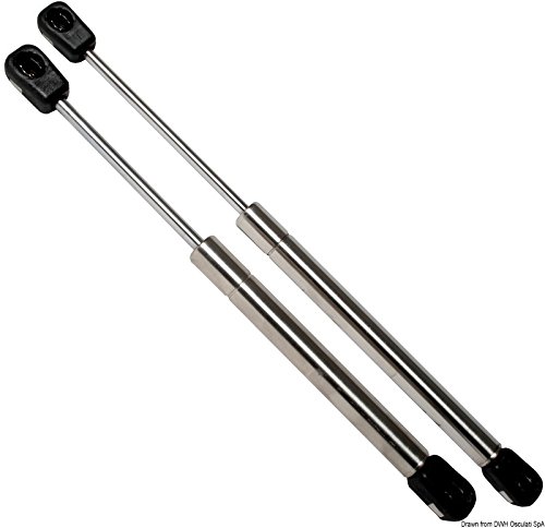 Osculati Gasdruckfeder m.Kugelkopf AISI 316 305 mm 20 kg Osculati Gasdruckfeder m.Kugelkopf AISI 316 305 mm 20 kg von OSCULATI