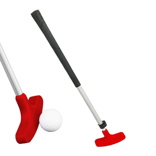 Oseczmut Kinder-Putter,Kinder-Golf-Putter | Verstellbarer Putter für Golf | Ausziehbarer Schaft für Junior-Golfer, verstellbare Größe für rechte und Linke Hand, Perfekter Trainingsschläger für Kinder von Oseczmut