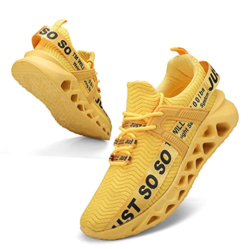 Osheoiso Damen Laufschuhe Walking Athletic für Frauen Casual Slip Fashion Sports Outdoor-Schuhe Gelb 37 EU Osheoiso Damen Laufschuhe Walking Athletic für Frauen Casual Slip Fashion Sports Outdoor-Schuhe Gelb 37 EU von Osheoiso