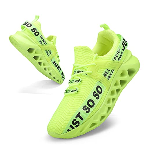 Osheoiso Damen Laufschuhe Walking Athletic für Frauen Casual Slip Fashion Sports Outdoor-Schuhe Grün 37 EU Osheoiso Damen Laufschuhe Walking Athletic für Frauen Casual Slip Fashion Sports Outdoor-Schuhe Grün 37 EU von Osheoiso