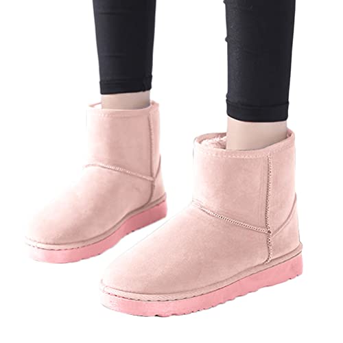 Osheoiso Stiefel Damen Gefüttert Stiefel Boots Elegante Schneestiefel Warm rutschfest Wanderschuhe Winterstiefel Stiefel Kurzschaft A Rosa 38 EU Osheoiso Stiefel Damen Gefüttert Stiefel Boots Elegante Schneestiefel Warm rutschfest Wanderschuhe Winterstiefel Stiefel Kurzschaft A Rosa 38 EU von Osheoiso