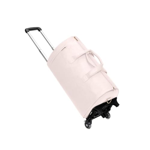 Kleidersack mit Rollen, vielseitige Handtasche für Herren und Damen, Reisetasche, ROSA von Oshhni