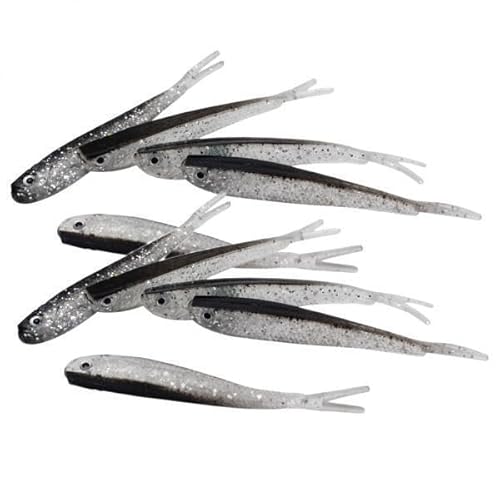 Oshhni 5X Künstliche Weiche Angeln Fisch Swimbaits 7,5 cm von Oshhni