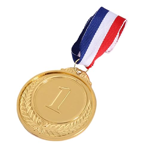 Oshhni Auszeichnungsmedaillen Trophäenmedaillen mit Halsbändern Siegermedaillen für Baseball-Partys Fußball, Gold von Oshhni