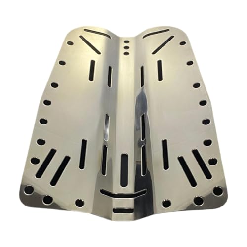 Oshhni Backplate für das Tauchen, Tauchzubehör, Backplate aus Edelstahl für das Tauchen, BCD-Platte für den Wassersport Oshhni Backplate für das Tauchen, Tauchzubehör, Backplate aus Edelstahl für das Tauchen, BCD-Platte für den Wassersport von Oshhni