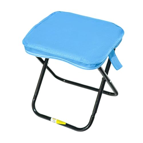 Oshhni Campinghocker, Klappstuhl, Leichter kompakter Klapphocker, Outdoor Footstool für das Wandern von Terrassenreisen Picknickgärtner, Blau Oshhni Campinghocker, Klappstuhl, Leichter kompakter Klapphocker, Outdoor Footstool für das Wandern von Terrassenreisen Picknickgärtner, Blau von Oshhni