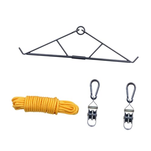 Oshhni Deer Game Hoist Deer Hanger Verarbeitungswerkzeug Robuster, Tragbarer Deer Hanger von Oshhni