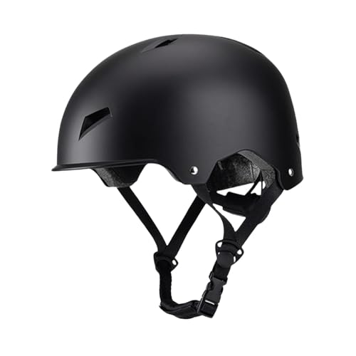 Oshhni Fahrrad Helm Fahrrad Helm Mehrzweck Verstellbare Belüftung Abnehmbare Liner Skateboard Helm für Skateboard Reiten, L von Oshhni