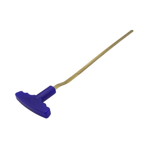Oshhni Golf Grip Entfernungswerkzeug Golf Grip Tool V Groove Grip, Entferner Grip Reparatur für Golf, Gold von Oshhni