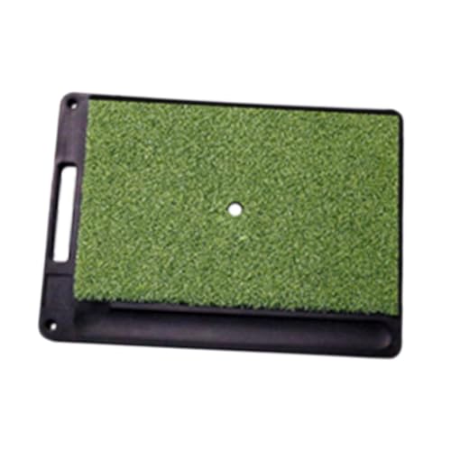 Oshhni Golf-Schlagmatte, Driving Pad, Ausrüstung, tragbares Zubehör, Übungsgrasmatte, Golf-Trainingsmatte für den Schwung für Schwunggolfer, B von Oshhni