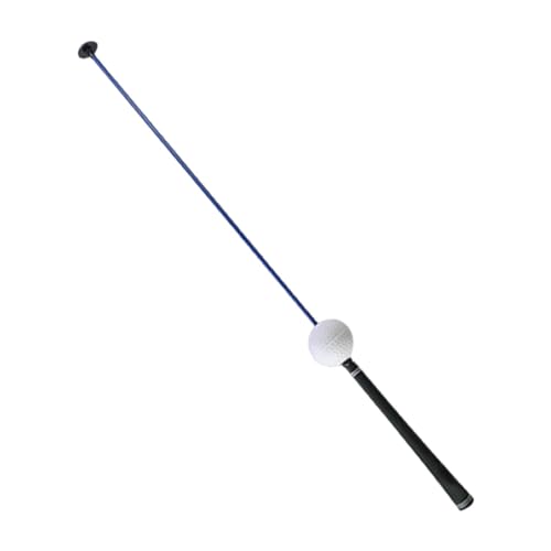 Oshhni Golf Swing Trainer Aufwärmen Stick Ausrichtung Stick Trainingshilfe für Geschwindigkeit Stärke Balance, Blau von Oshhni