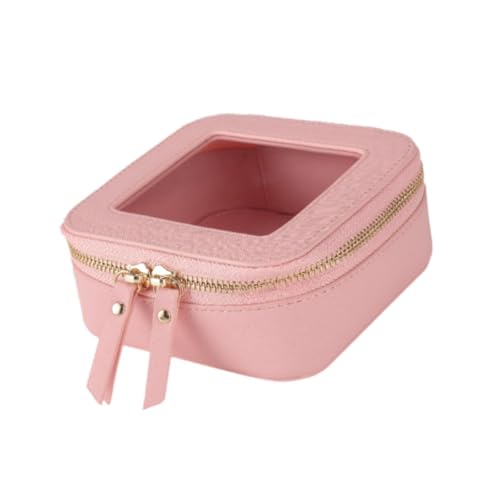 Oshhni Kleiner Make -up -Beutel Reisen Toilettenbeutel wasserdichte tragbare süße Mini -Mehrzweck -Kosmetikbeutel Kosmetischer Organizer, Rosa von Oshhni