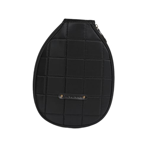 Oshhni Paddle Cover Bag Umhängetasche Zubehör Multifunktionale Tennistasche Pickleball Schlägerhülle Schlägerschutz für, Schwarz von Oshhni