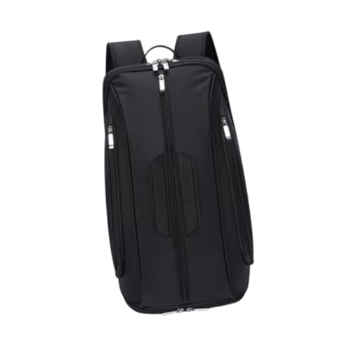 Oshhni Pickleball-Rucksack, Pickleball-Tasche, Reisetasche, Organizer, Tragetasche mit Griff, Tennistasche mit Schuhfach für Damen und Herren, Schwarz von Oshhni