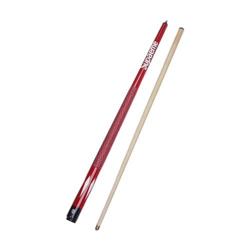 Oshhni Pool Queue Stick Billard Queue Profi 145cm Snooker Queue Pool Stick für Billardspieler Anfänger Damen Herren Billard Halle, Kein Queue-Fall von Oshhni