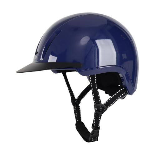 Oshhni Reithelm, Pferde ausrüstung, atmungsaktive Fahrrad Helm Reiter mütze Radhelm Reithelm Reithelm, S Bright Blue von Oshhni