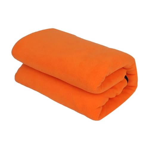 Oshhni Schlafsack Innendecke, Campingdecke, Tragbare Notfalldecke mit Reißverschluss, Einzelschlafsack für, Outdoor Trekking, Orange von Oshhni