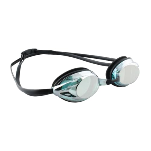 Oshhni Schwimmbrille, Schwimmbrille, Bequeme Schwimmbeckenbrille, Poolbrille zum Schwimmen, Outdoor, Strand, Erwachsene, Grünes Silber von Oshhni