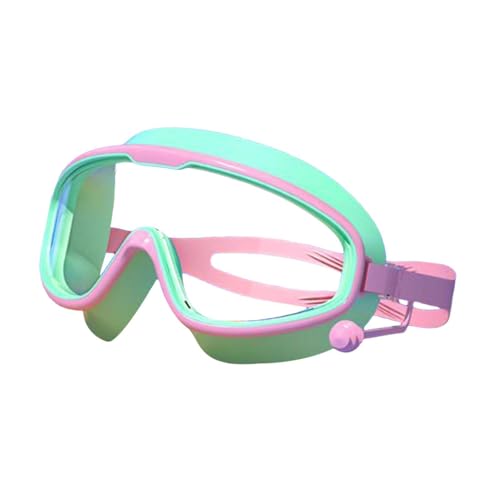 Oshhni Schwimmbrille für Kinder, Schwimmbrille mit Ohrstöpseln, Brille für Schwimmbadsport von Oshhni