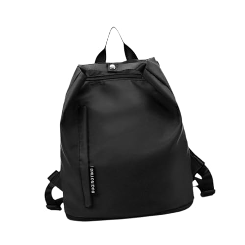 Oshhni Tasche für Schwimmausrüstung, Sport-Reisetasche, leichte Handtasche, modischer Strand-Rucksack, Schwarz von Oshhni