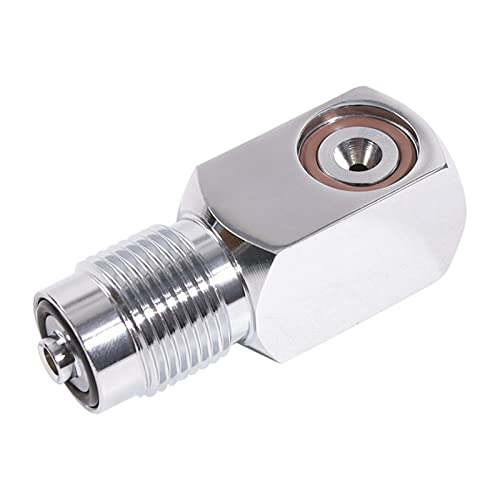 Oshhni Tauchflaschen-zu-Yoke-Fülladapter, Tauchflaschen-Adapter-Ventilschraube für Outdoor-Wassersport- Oshhni Tauchflaschen-zu-Yoke-Fülladapter, Tauchflaschen-Adapter-Ventilschraube für Outdoor-Wassersport- von Oshhni