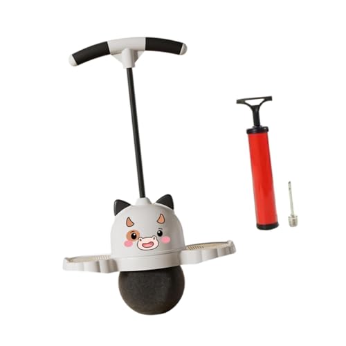 Oshhni Tiger-Pogo-Ball mit Griff und Ballpumpe, Pogo-Stick für Kinder, Übungs-Pogo-Stick für Körpertrainingsassistent, Schwarz Oshhni Tiger-Pogo-Ball mit Griff und Ballpumpe, Pogo-Stick für Kinder, Übungs-Pogo-Stick für Körpertrainingsassistent, Schwarz von Oshhni