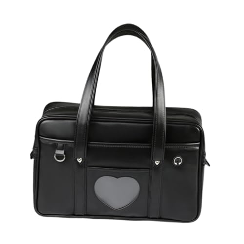 Oshhni Umhängetasche, Handtasche für Herren und Damen, Laptoptasche, als Geschenk, für den Weg zum Pendeln, Schwarz von Oshhni