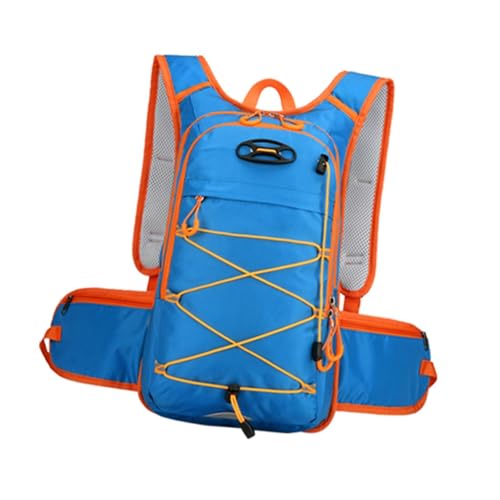 Oshhni Wanderrucksack, Outdoor-Tasche, atmungsaktive Tragetasche, Camping-Tagesrucksack für Dating, Training, Outdoor-Aktivitäten, Arbeit, Camping, BLAU von Oshhni