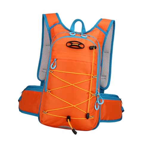 Oshhni Wanderrucksack, Outdoor-Tasche, atmungsaktive Tragetasche, Camping-Tagesrucksack für Dating, Training, Outdoor-Aktivitäten, Arbeit, Camping, Orange von Oshhni