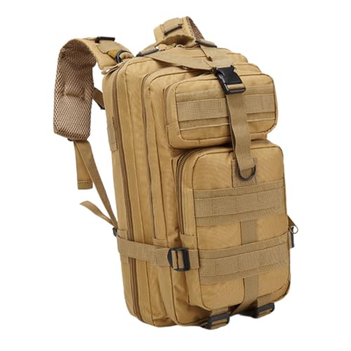 Oshhni Wanderrucksack Kletter-Tagesrucksack für Outdoor-Klettern Bergsteigen, Khaki von Oshhni