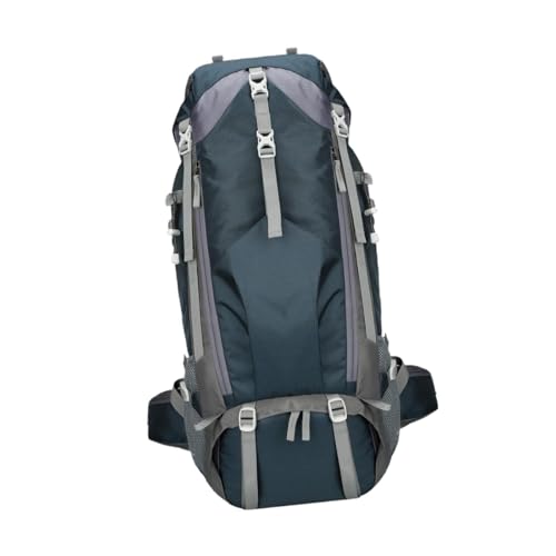 Oshhni Wanderrucksack Wanderrucksack Wasserdicht Trekkingtasche Daypacks Kletterrucksack für Touren Camping Backpacking Jagd, Dunkelblau von Oshhni