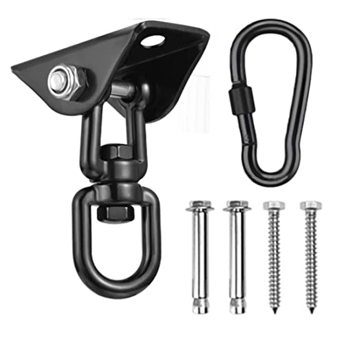 Osmond Deckenhaken für Hängesessel, um 360 ° drehbar, Swing Hanger 450 kg, Swing Haken zum Aufhängen für Tasche, Hängematte, Yoga etc. von Osmond