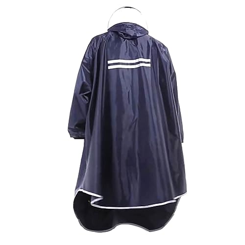 Osmond Regenponcho für den Außenbereich, wasserdicht, für Camping, Wandern, Radfahren, mit Kapuze, für Damen, Erwachsene, wiederverwendbar von Osmond