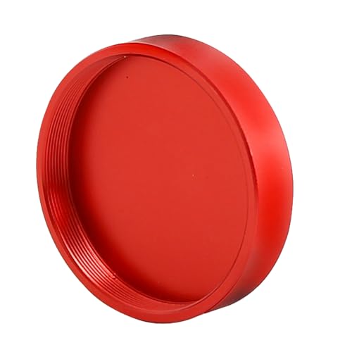 Osmond Staubschutzdeckel für Teleskoplinse, komplett aus Metall, M42 x 0,75 mm, für Astrofotografie, Rot Osmond Staubschutzdeckel für Teleskoplinse, komplett aus Metall, M42 x 0,75 mm, für Astrofotografie, Rot von Osmond